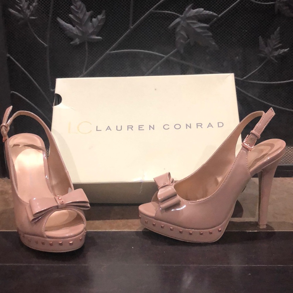 Lauren Conrad nude heels